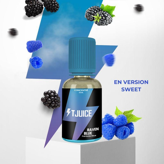 TJUICE Raven blue concentré 30 ml