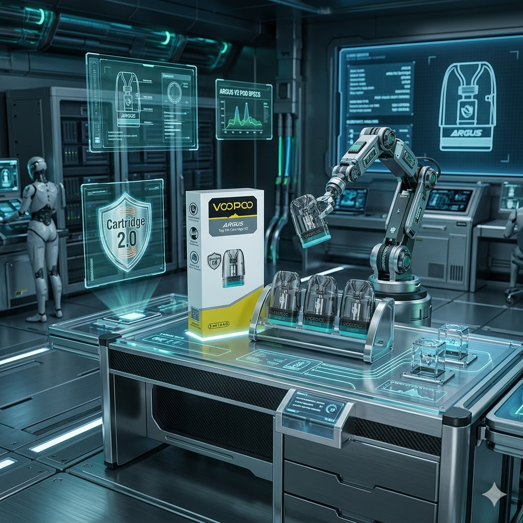 VOOPOO Cartouches Argus Top Fill V2 0.4/0.7/1.0Ω 3ml (3pcs)