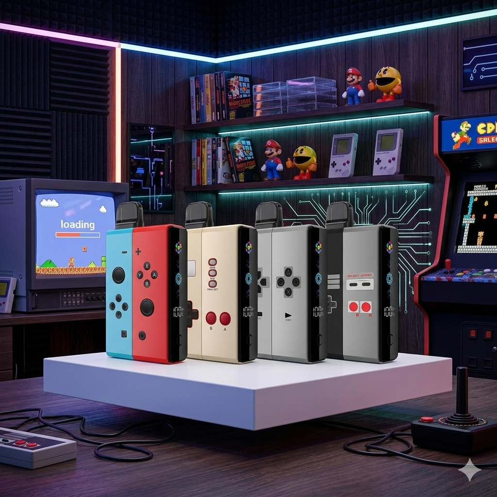 Fumytech x Firerose Pack Pod Klip's 7ml 2200mAh Retro Gamer Edition