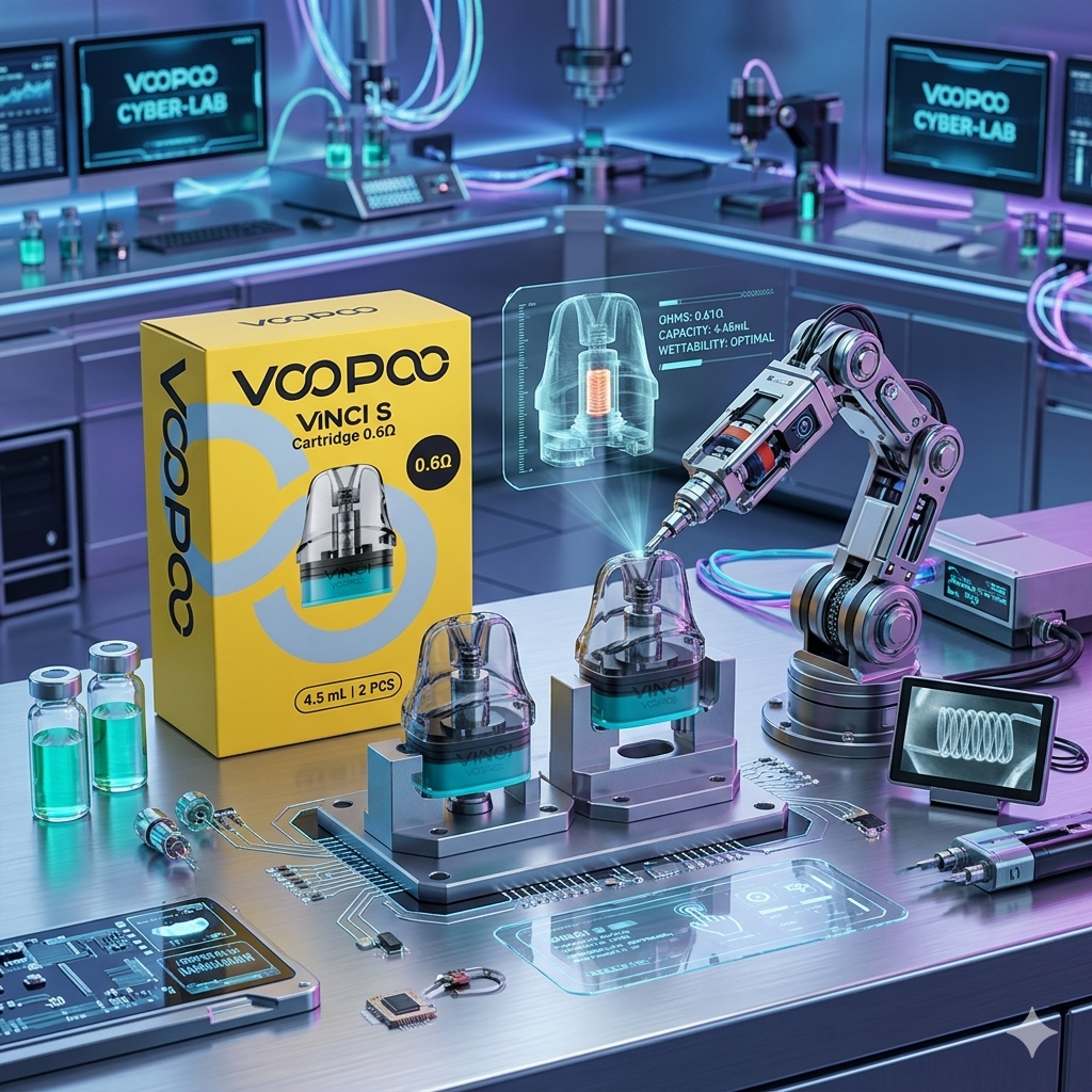 VOOPOO Cartouches Vinci S 0.6/0.8Ω 4.5ml (2pcs)