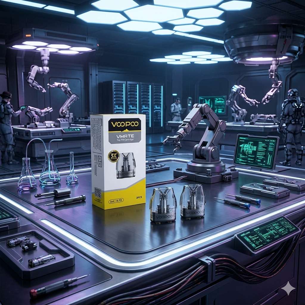 VOOPOO Cartouches Vmate V3 0.4/0.7Ω 3ml (2pcs)