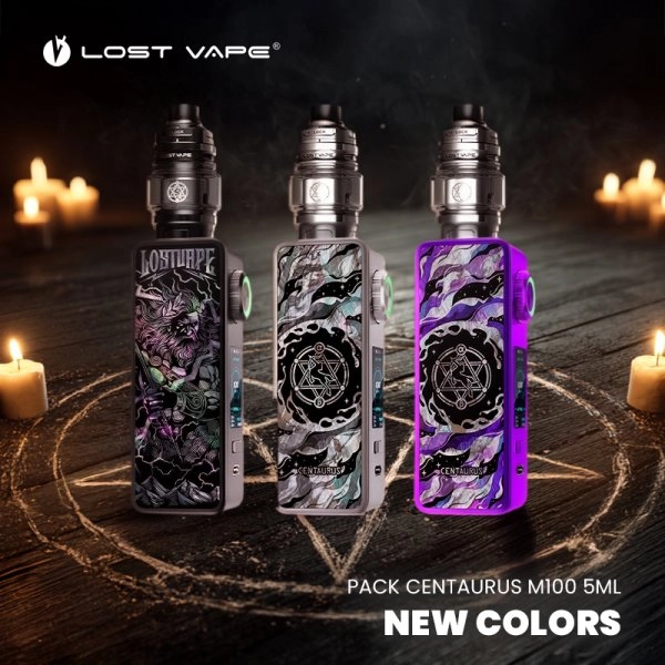 LOST VAPE Pack Centaurus M100 5ml New Colors